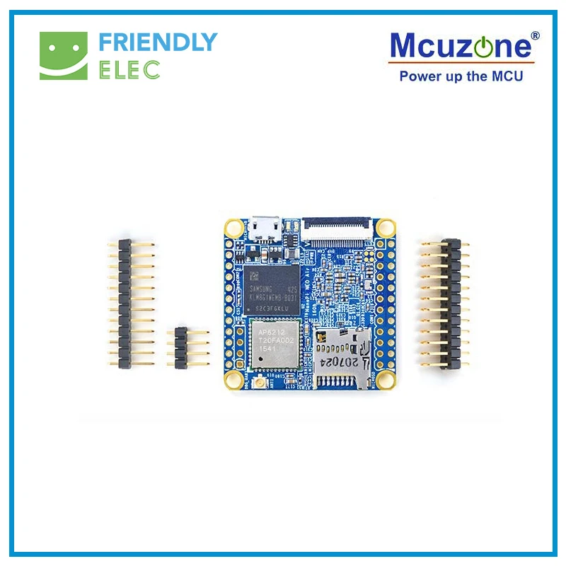 FriendlyELEC NanoPi NEO Air 512 МБ ОЗУ wifi и Bluetooth, 8 ГБ/32 ГБ eMMC Allwinner H3 четырехъядерный Cortex-A7