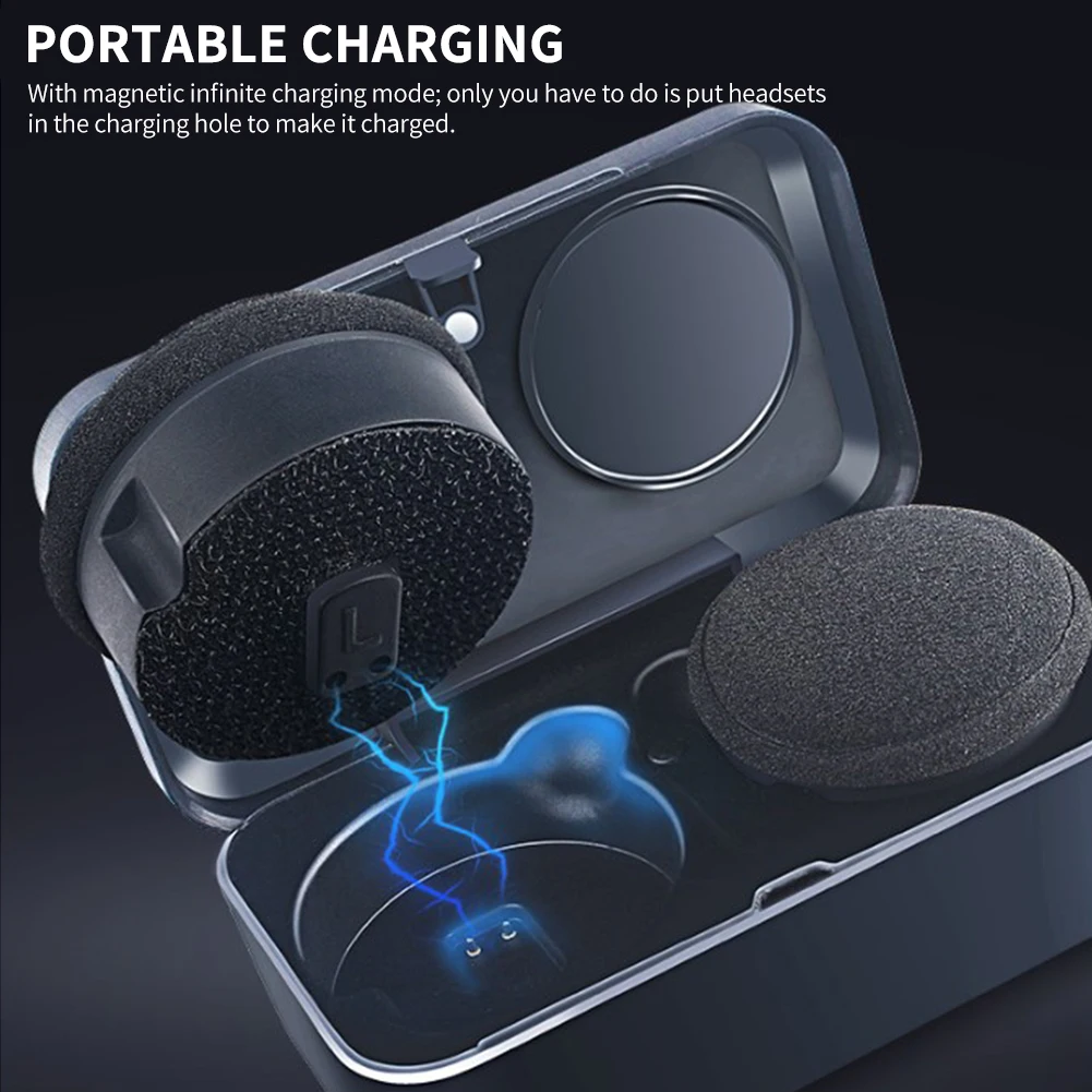 

Deep Bass Voice Assistant True Wireless Helmet Headset With Music Call Motorcycle Bluetooth Speaker Portable Stereo HIFI Sound