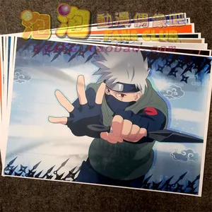 8 шт.компл. аниме Хатаке плакат с Какаши фигурка настенные картины для гостиной А3 пленка Плакаты для подарка