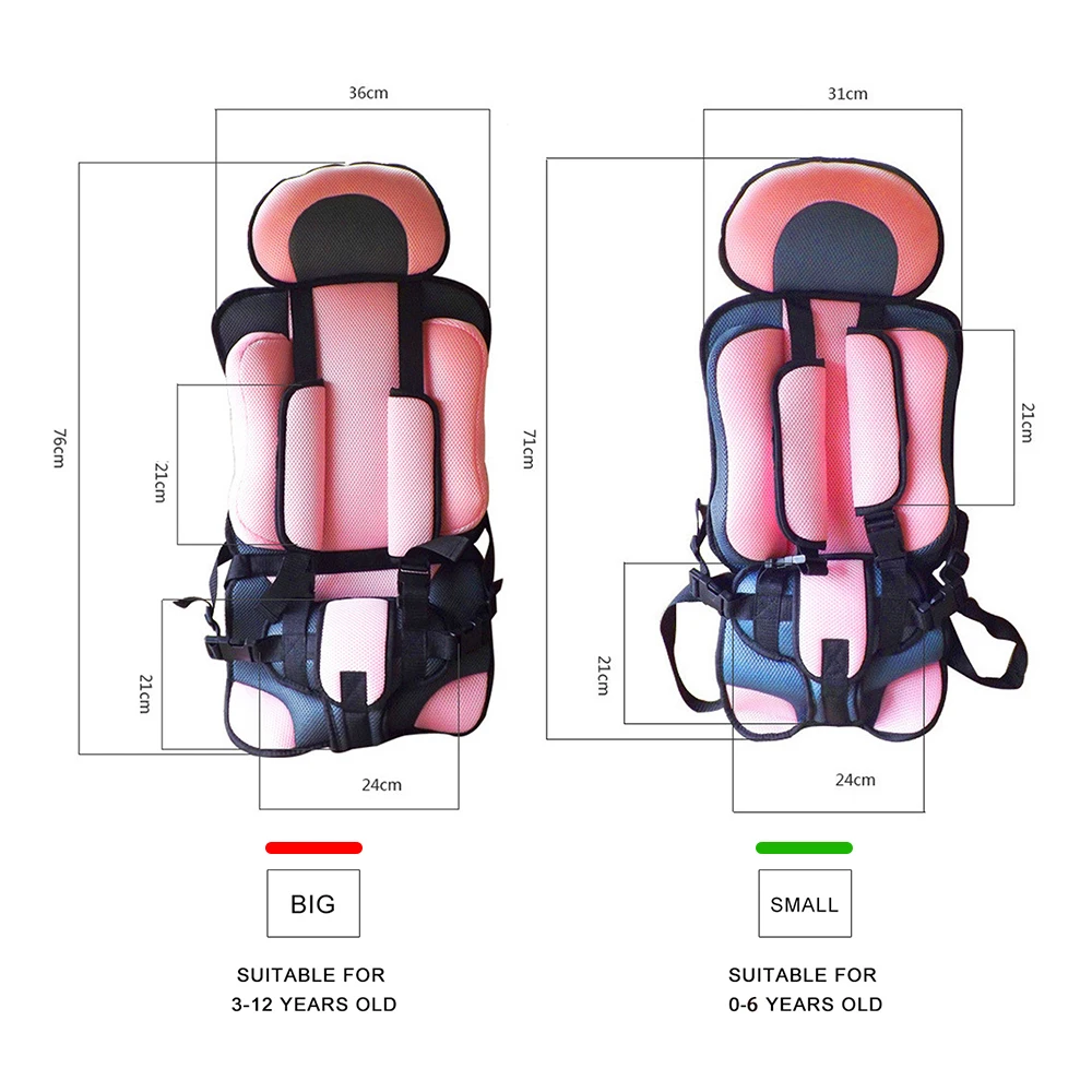 

New 12Years Old Baby Chair Travel Baby Seat Portable Baby Pigsty Infant Drink Comfort armchair Adjustable Stroller Seat Pad