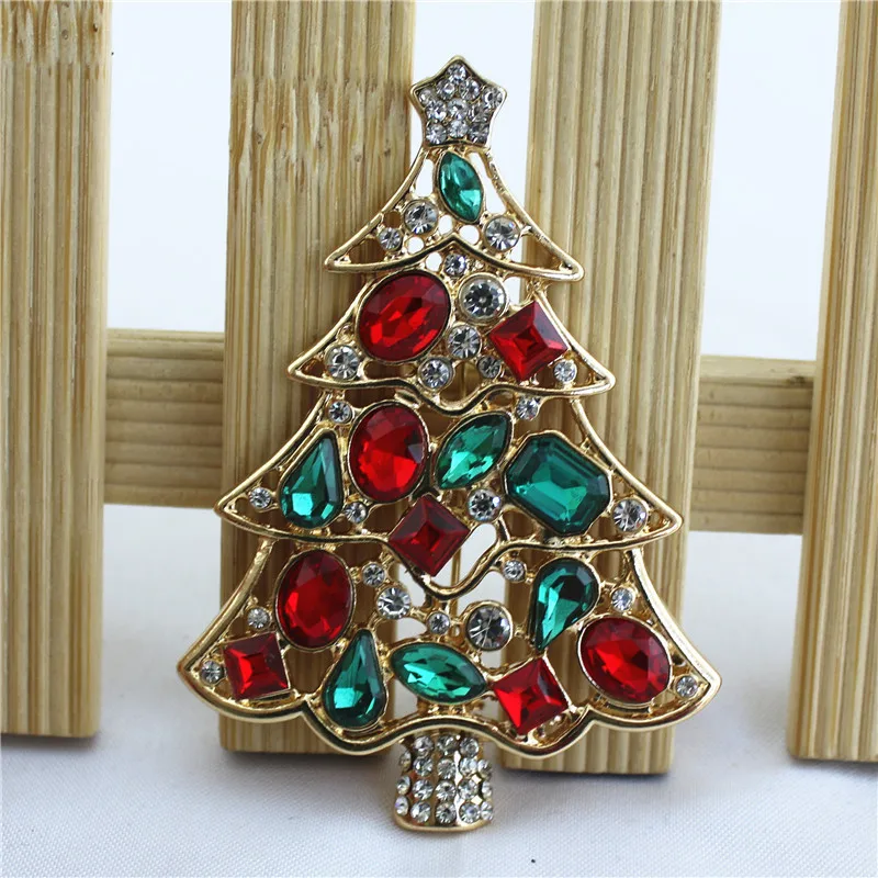 2021 Рождественский подарок на заказ новая брошь рождественскую елку