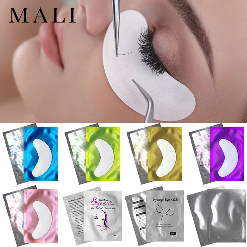 20/50 пар Новые бумажные накладки для ресниц под глазами наращивания на глаза