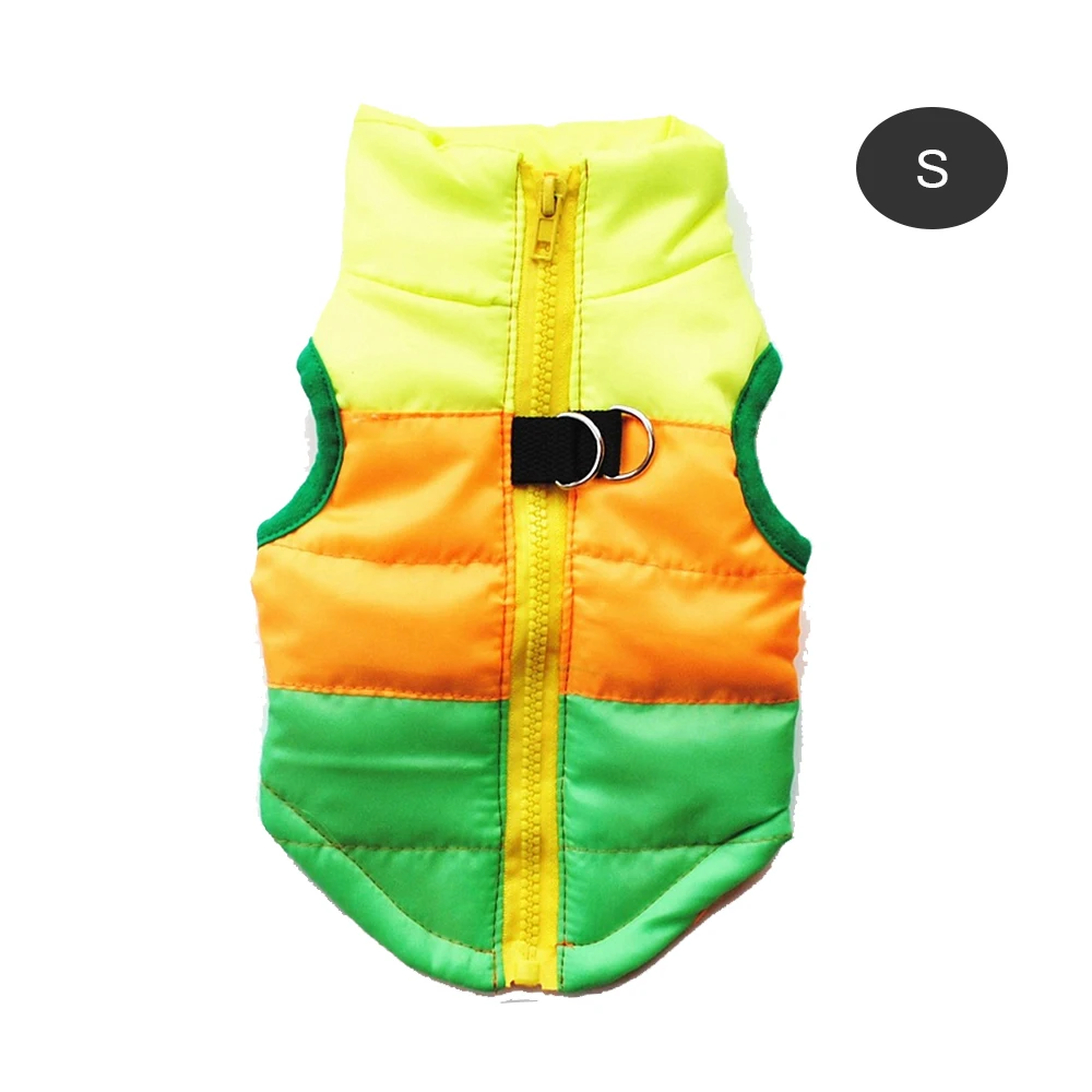 style 2 green 1 шт., мягкая меховая куртка с капюшоном для щенка, одежда для собак, 5 размеров, пальто для собак, хлопковая зимняя теплая одежда для маленьких собак для чихуахуа - Цвет: style 2 green