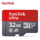 SanDisk Ultra A1 карта памяти micro sd, 256 ГБ, 128 ГБ, 64 ГБ, 32 ГБ, 16 ГБ