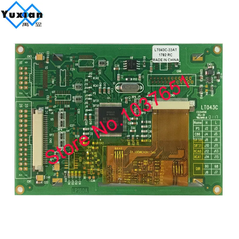 8 бит mcu SPI 4 3 дюйма TFT 480*272 с управлением RA8875 В 5 в Сенсорная панель LT043C|panel touch|panel control