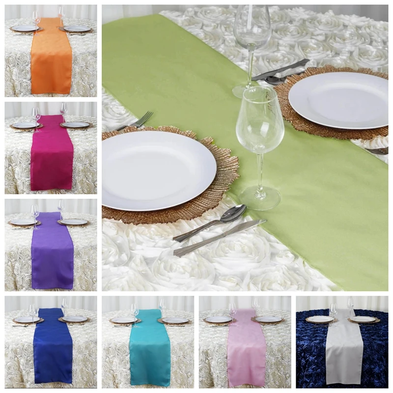1 шт., скатерть из полиэстера для свадебного торжества