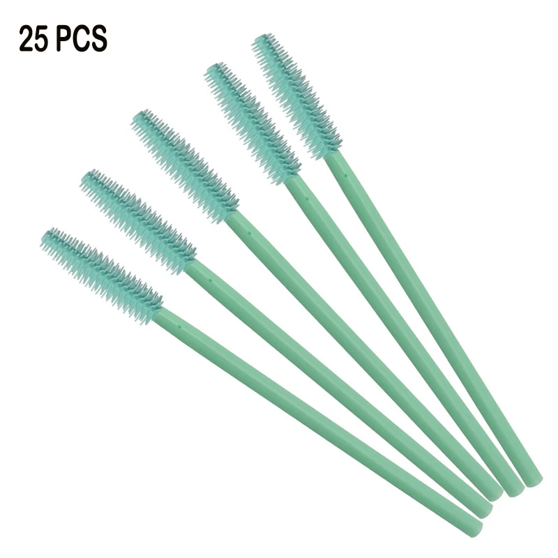 10 50pcs Disposable Eyelash Brush Makeup Brushes Mascara Wands Applicator Spoolers Eyebrow Brush For Eyelash Extension Makeup Tools - Handle Color: 10