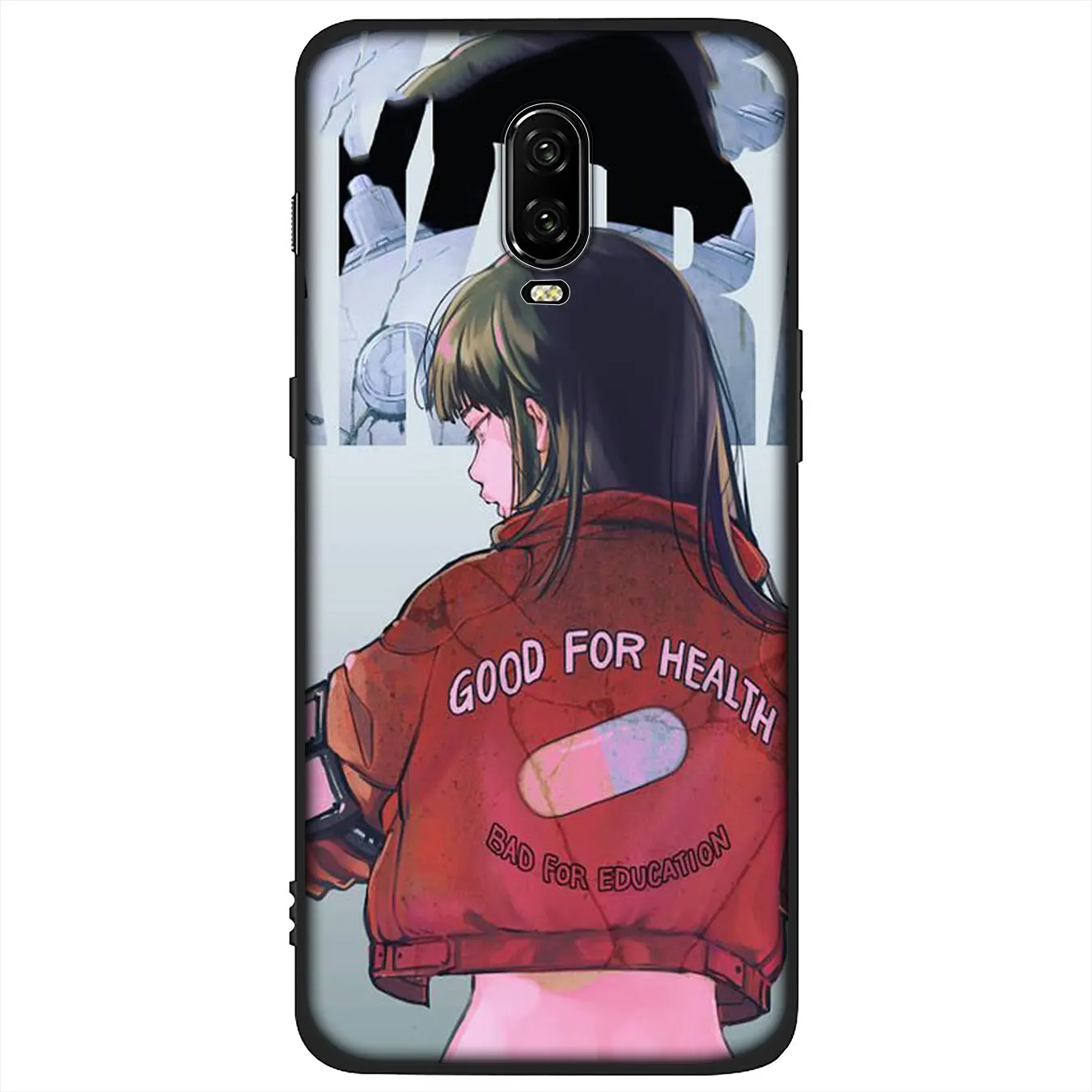 IYICAO мультфильм Akira аниме Мягкий Силиконовый ТПУ черный чехол для телефона OnePlus 7T 7
