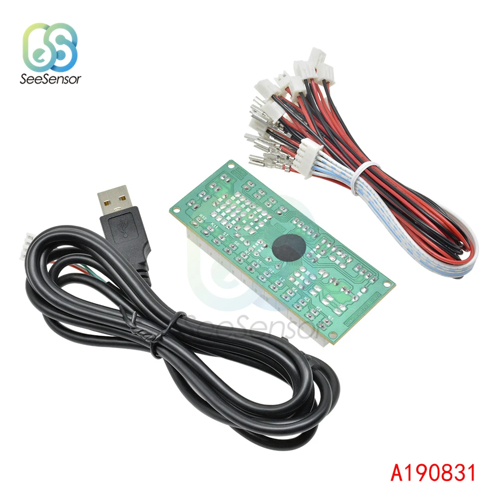 USB кодировщик для ПК с нулевой задержкой джойстика MAME и аркадных файтингов панель