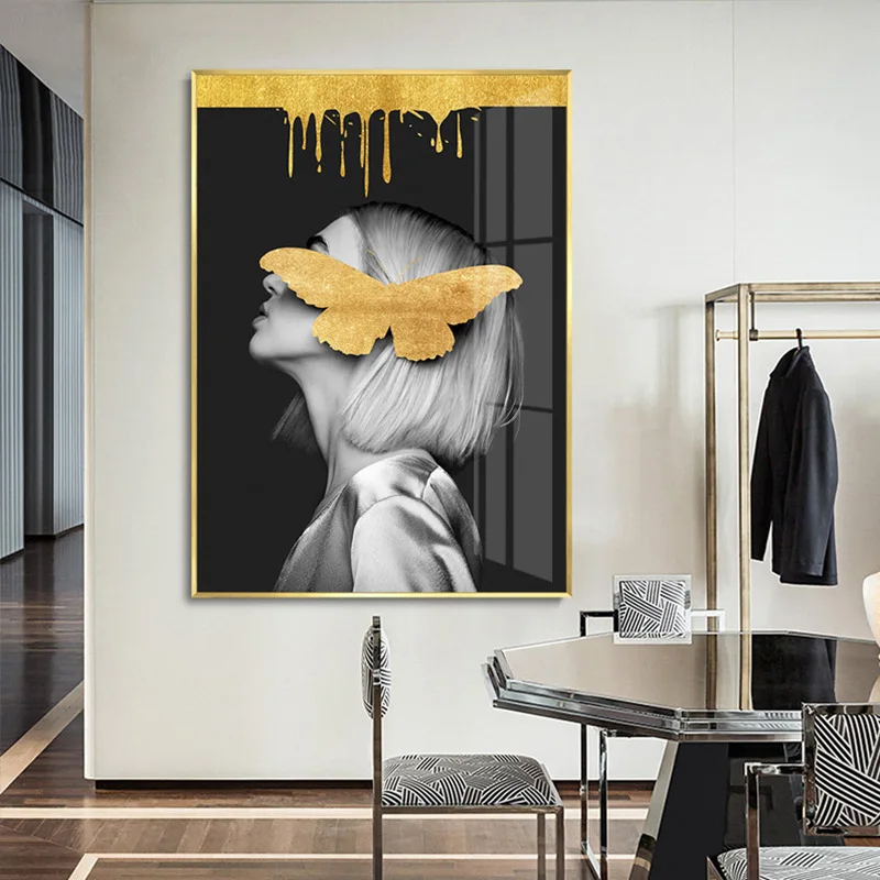 

Modern Simplicity Artistic Character Canvas Decorative Painting Poster Picture Album Photo Home Decor Wall Art Room Decoration