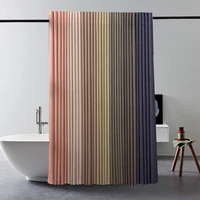 waterproof padded shower curtain linen like polyester non perforated gray shower curtain anti mildew pink curtains