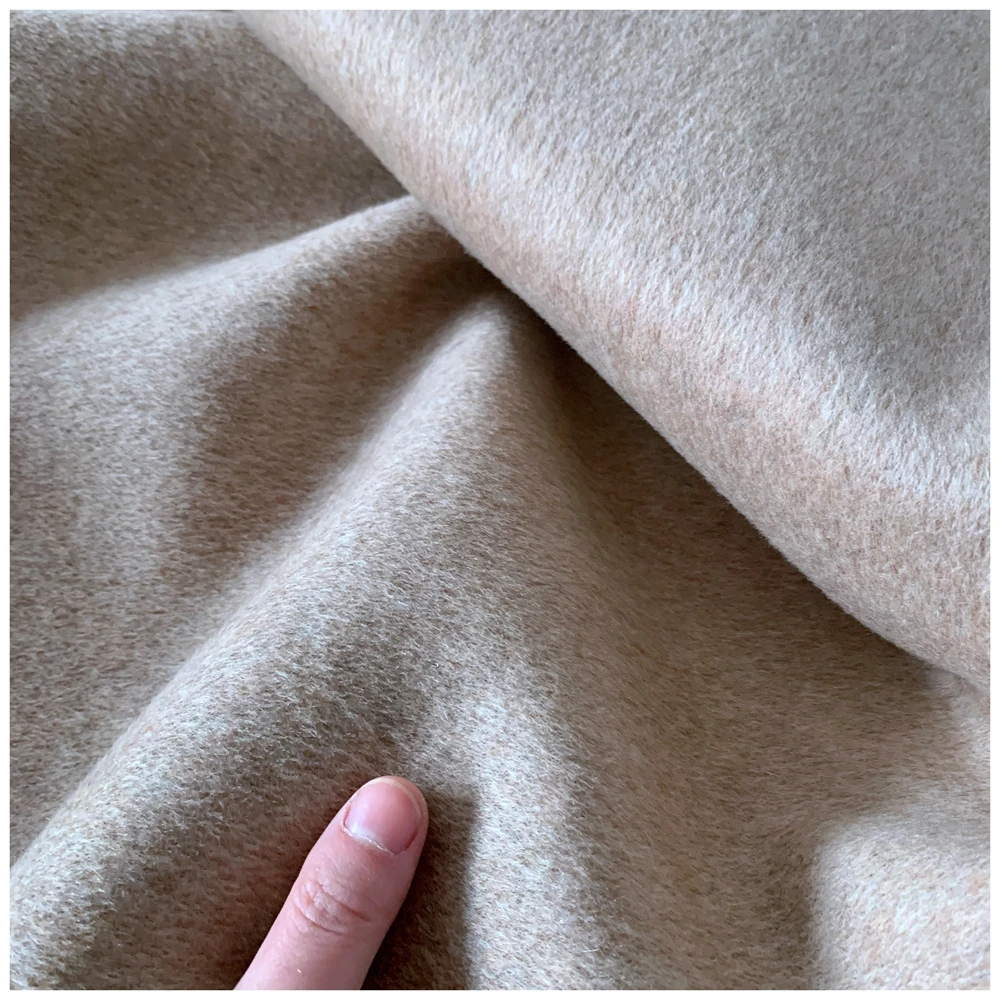 100% Cashmere wool alpaca blended fabric Double-sided cashmere autumn and winter coat jacket | Дом и сад