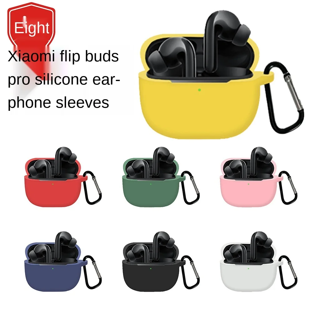 

Защитный чехол для наушников Xiaomi Flippuds Pro с шумоподавлением, силиконовый чехол для 2021 Xiaomi Pro, чехол для наушников с защитой от падения