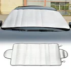 Профессиональный пылезащитный чехол для лобового стекла автомобиля предотвращает нагревание солнцезащитный козырек ветрового стекла против мороза замораживание УФ выцветающий протектор 192x70