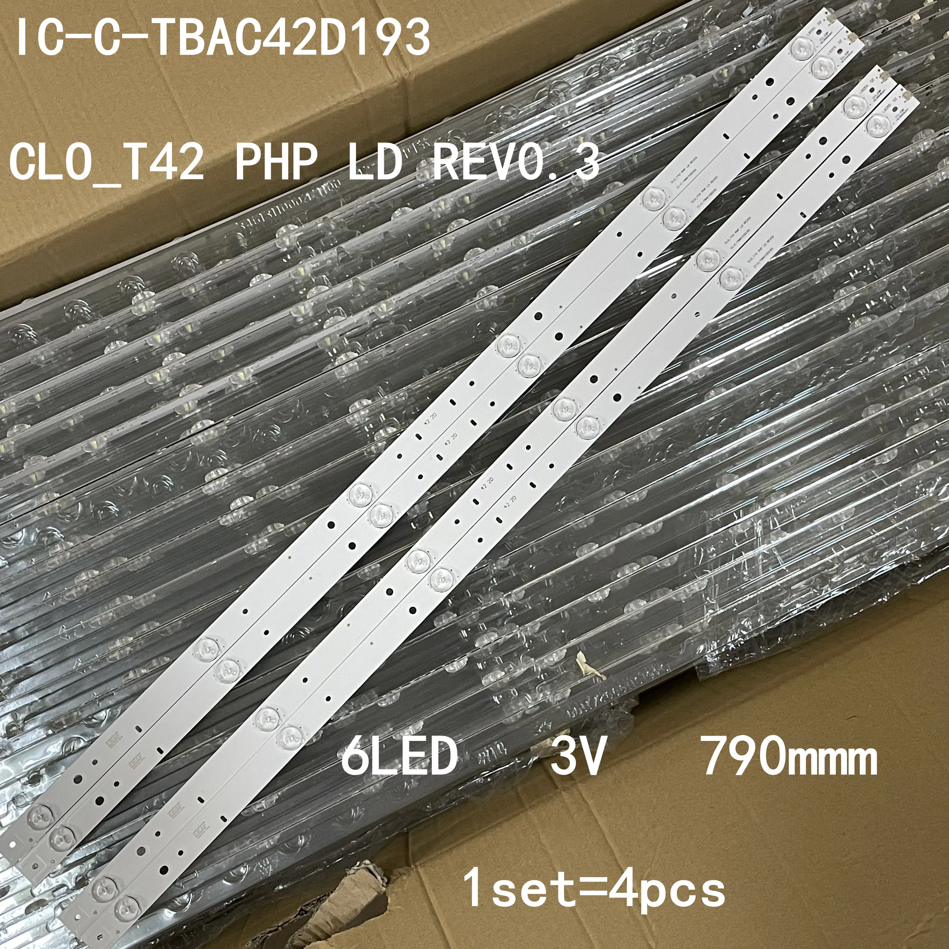 Светодиодный Подсветка полосы 6 Ампер для PHILIPS 42 ''ТВ IC C TBAC42D193 CLO_T42 РНР LD REV0.3
