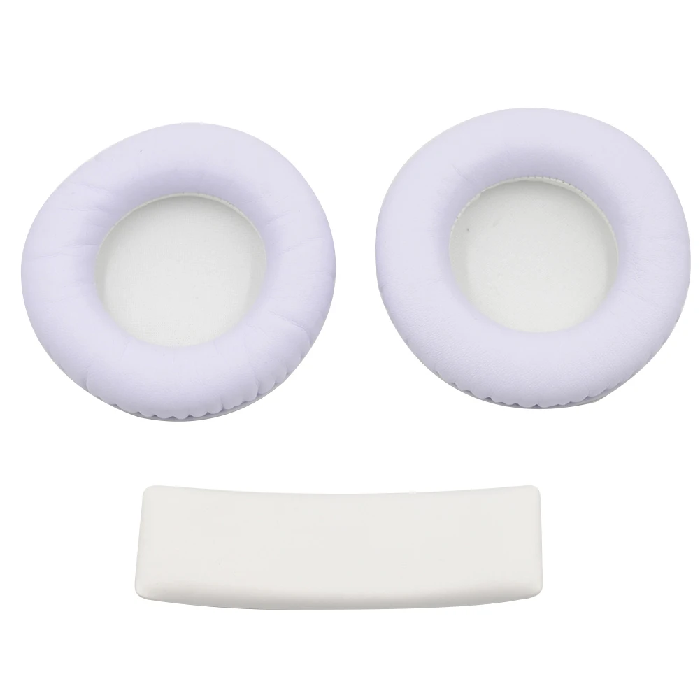 

Набор сменных круглых мягких амбушюров для наушников, защита от пыли, легкая установка, повязка на голову, портативный защитный чехол для на...