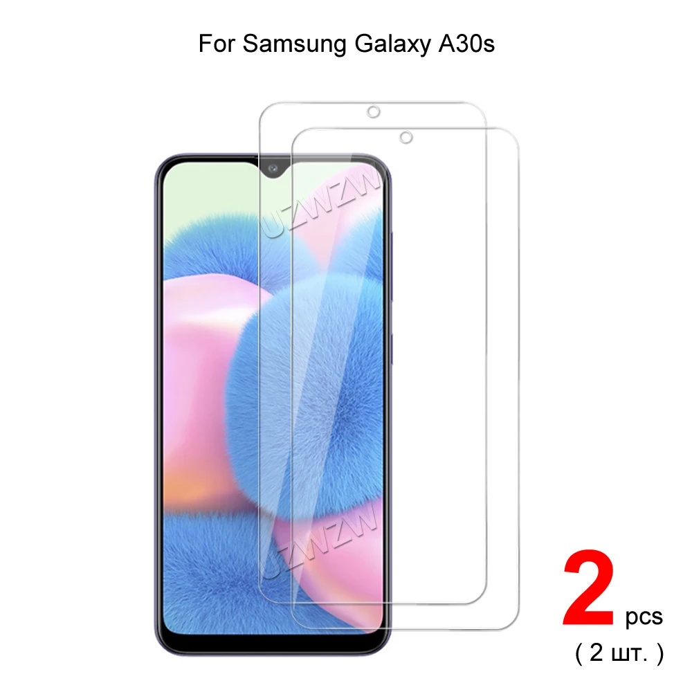 

Для Samsung Galaxy A30S закаленное стекло Защита для экрана Защитная пленка HD Прозрачная