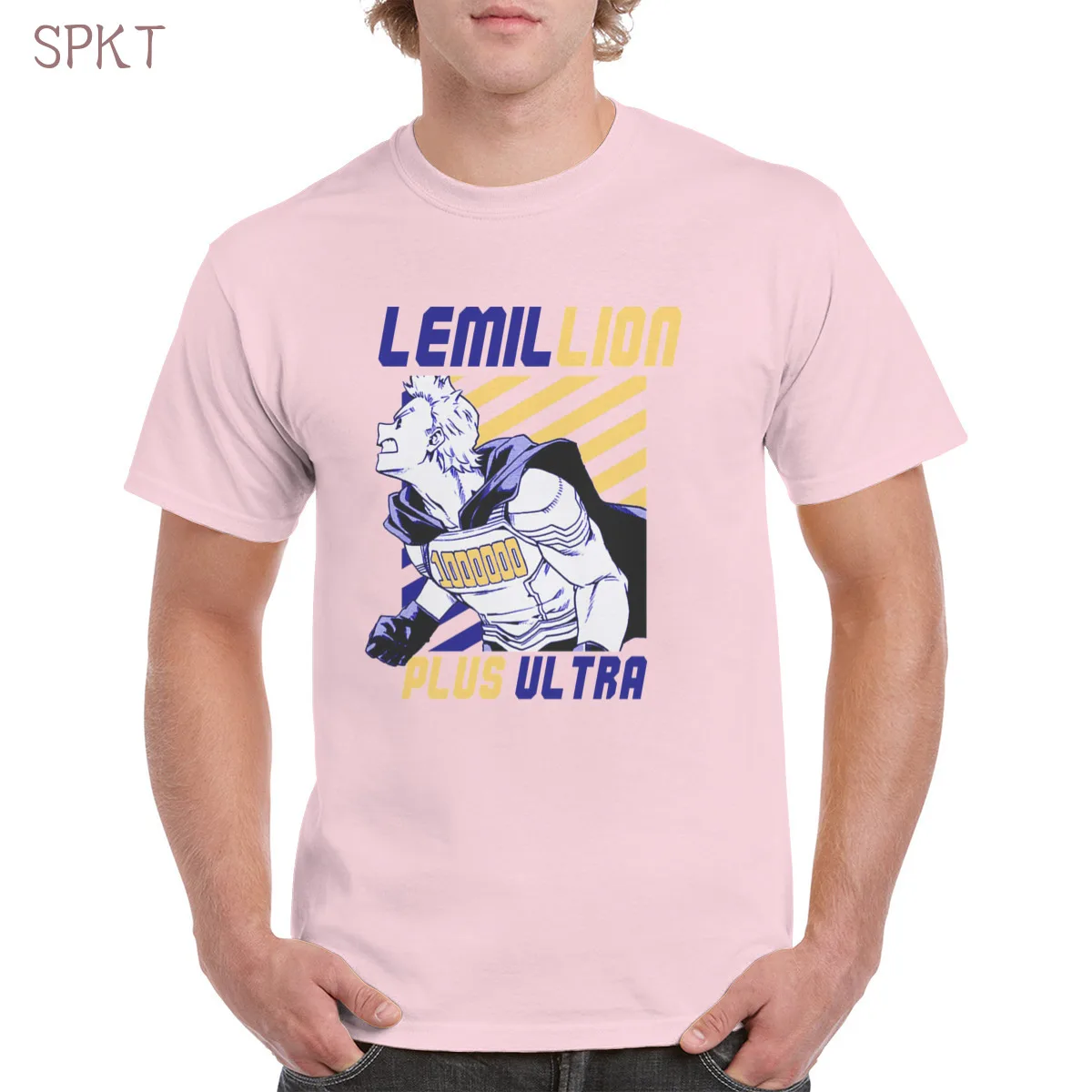 

Mirio Togata Lemillion My Hero Academia plus ultrr 100%CottonTshirt Top Harajuku Aesthetic Tshirt Oversized clothes Female/Man