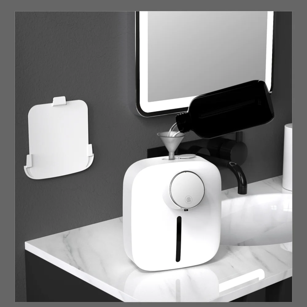 Умный автоматический дозатор для мыла с дисплеем температуры Перезаряжаемый USB