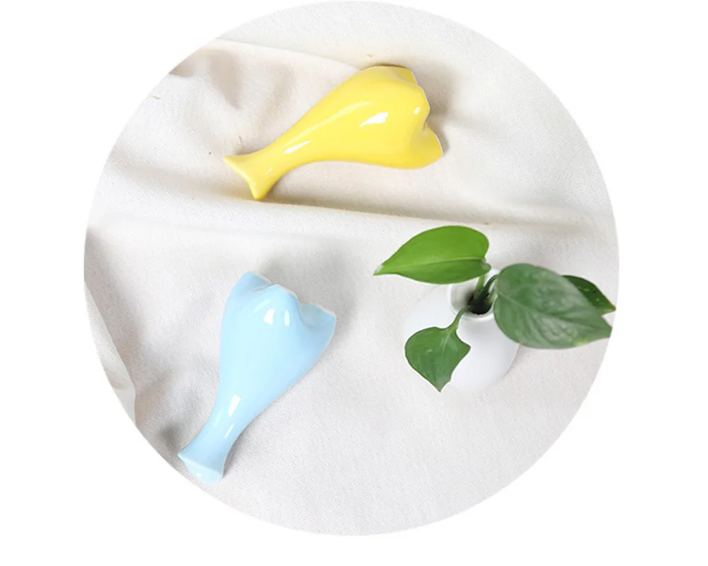 Фарфоровые вазы Керамическая Настольная ваза для цветов бутонов домашнего