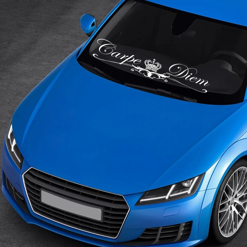 

Die-cut Vinyl Decal Carpe Diem Car Sticker Waterproof Auto Decors on Car Body Bumper Rear Window