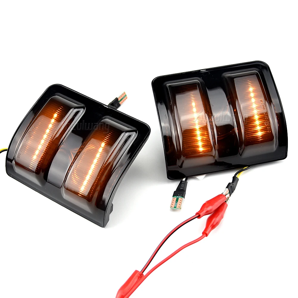 

2pcs LED Turn Signal Light Mirror Sequential Lamp For Ford F250 F350 F450 F550 2008-2016