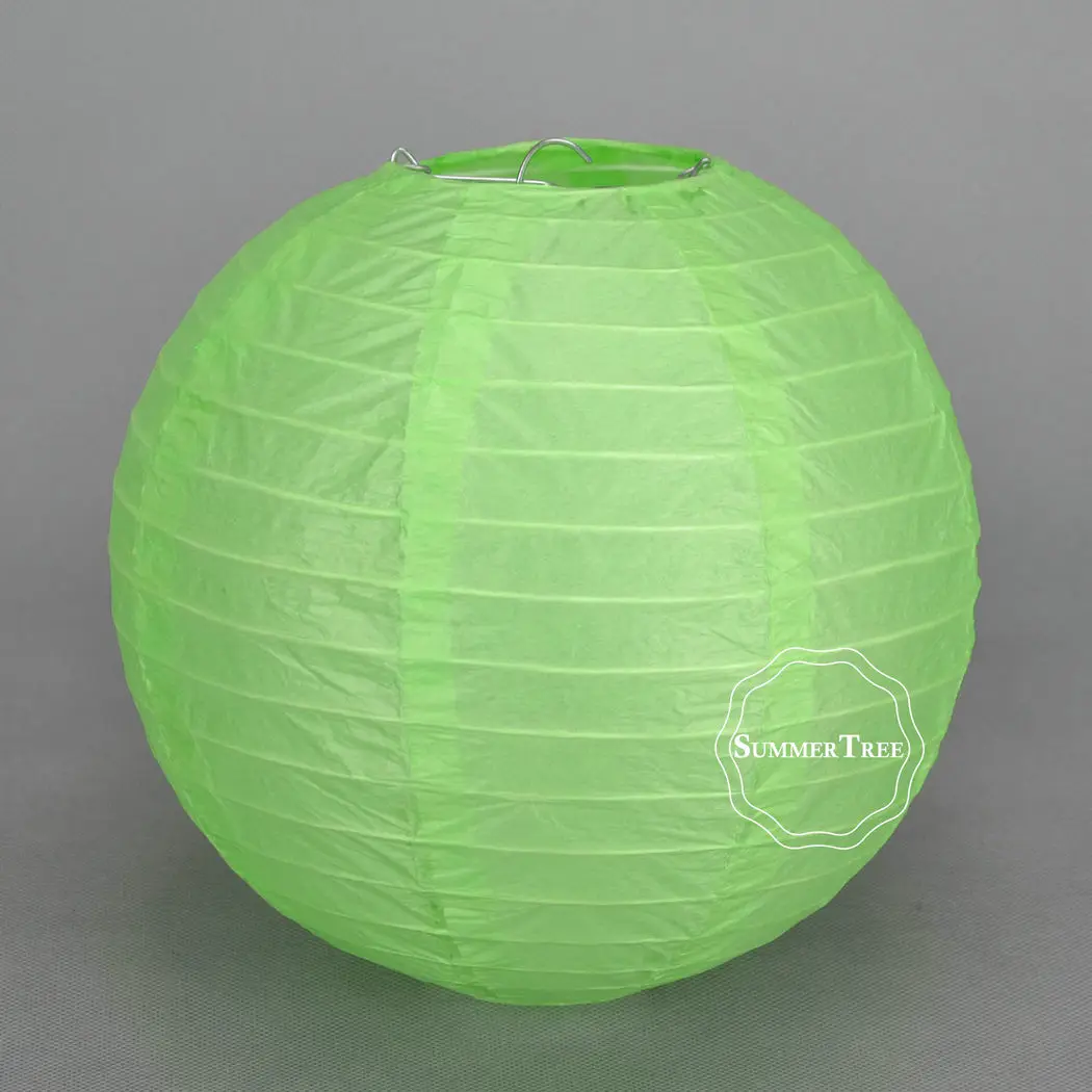 Круглые Китайские бумажные фонарики 10 шт. 20 см 25 30 35 аксессуары для украшения дома