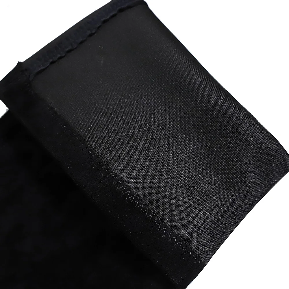 Ботфорты женские модные с острым носком из флока на высоком каблуке зимние