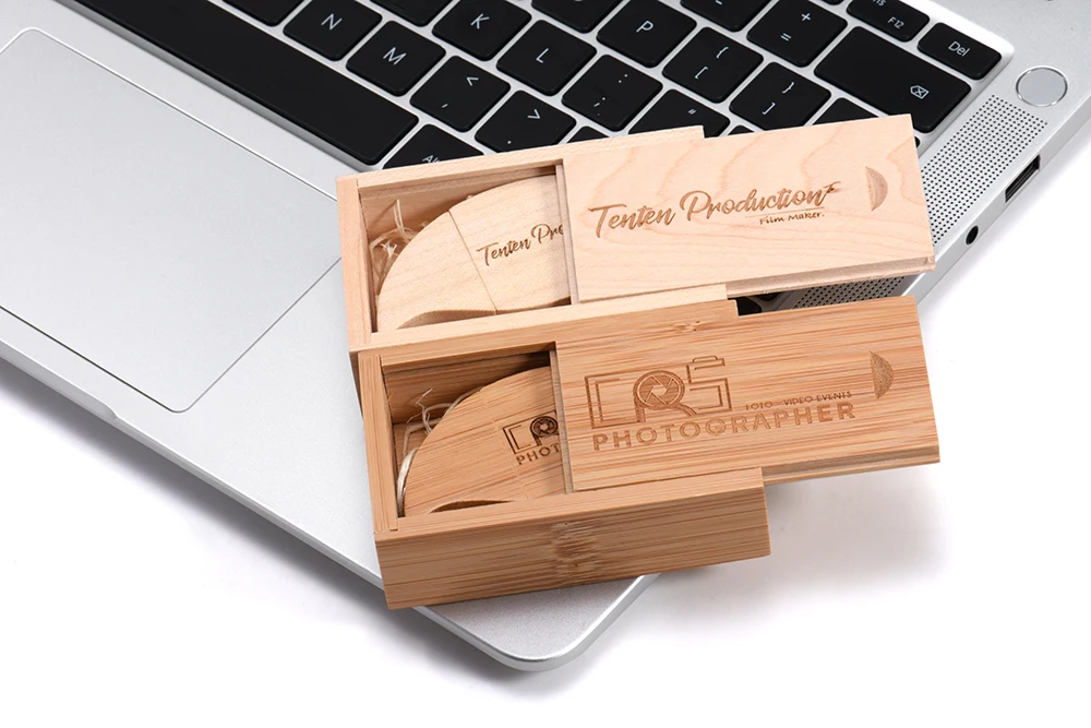 JASTER USB 3,0 флэш-накопитель с листом+ деревянная коробка для хранения USB ручка-накопитель карта памяти 4G 8G 16GB 32GB 64GB 128GB U диск Рождественский подарок