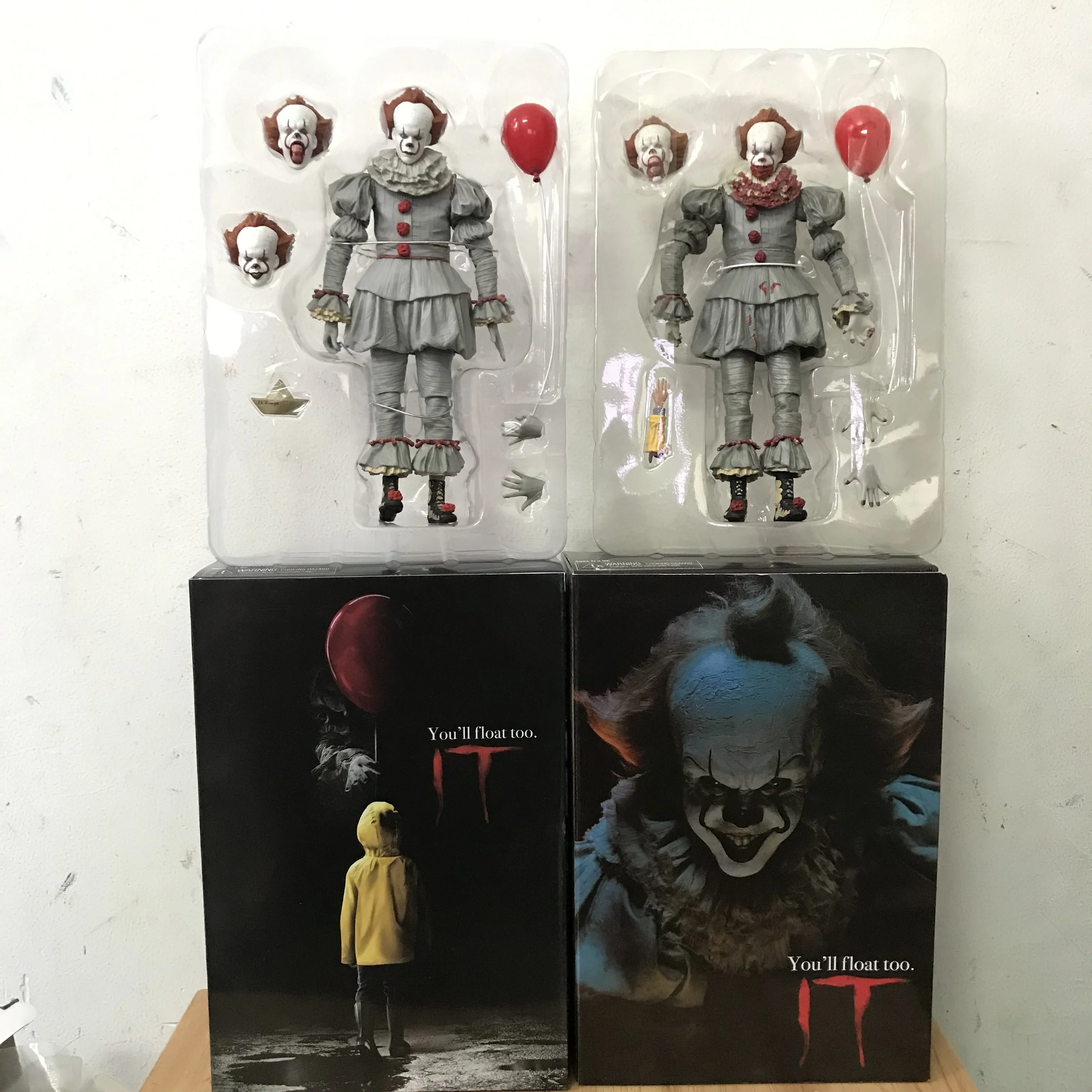 Экшн фигурки NECA Pennywise Stephen King's 7 2 дюйма модель игрушки подарок на Хэллоуин день
