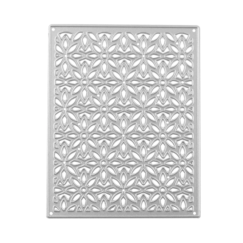 Eastshape цветочный Каркас Металлический вырубной фон для скрапбукинга карта альбом