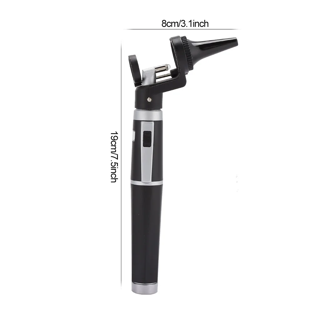 Увеличительная ручка офтальмоскоп медицинский отоскоп с фонариком для