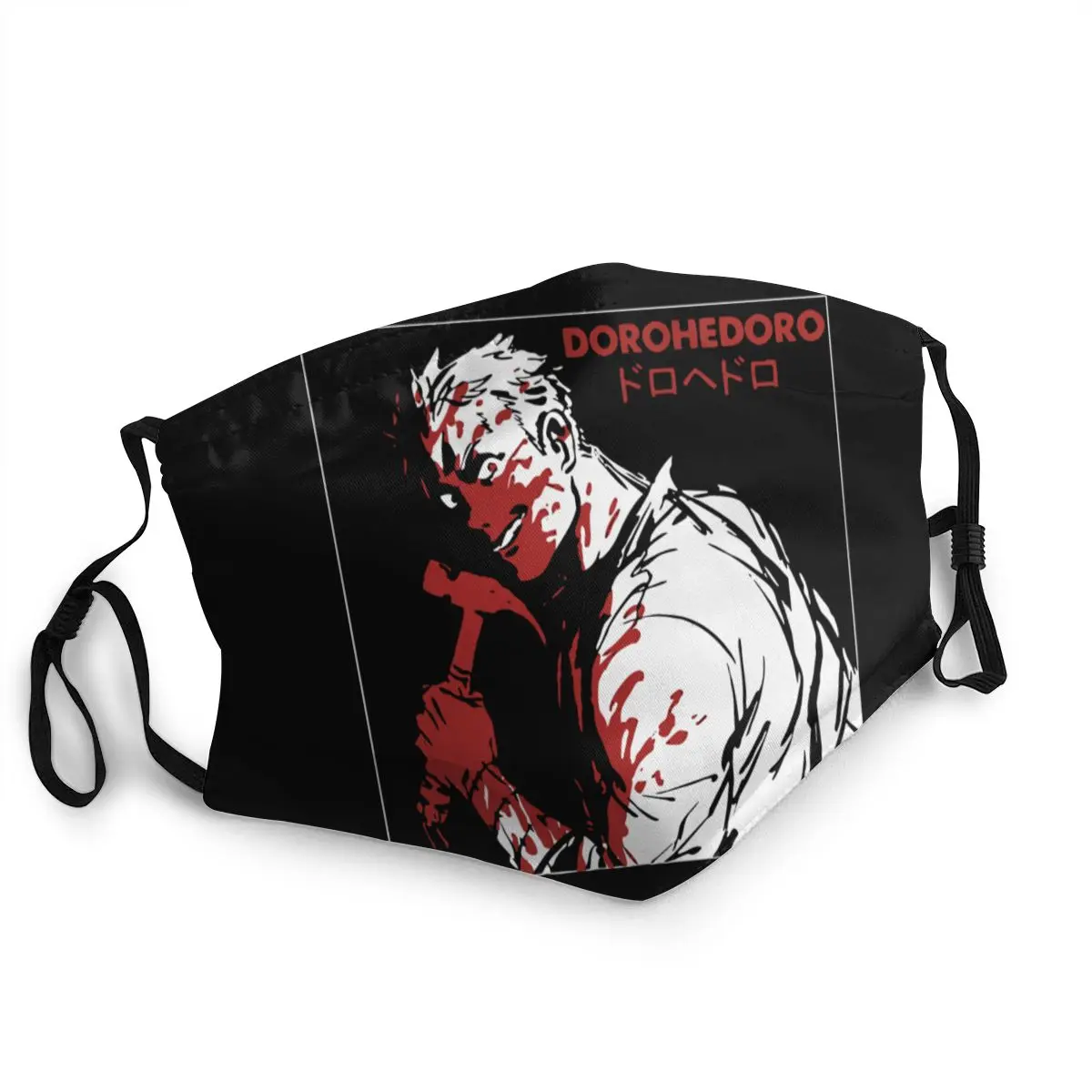 Многоразовая маска для лица Dorohedoro в стиле аниме Манга гот против смога