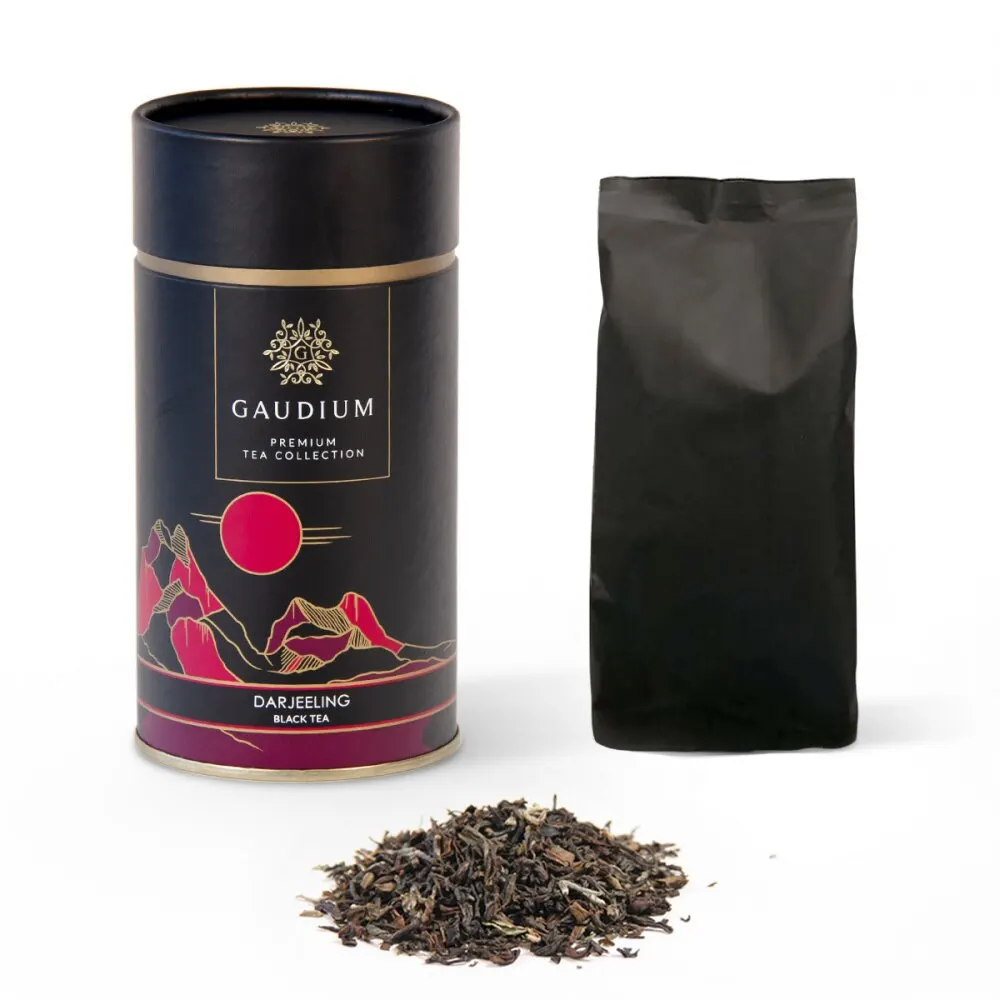 Чай Gaudium &quotDarjeeling&quot черный листовой 100 гр|Черный чай| |