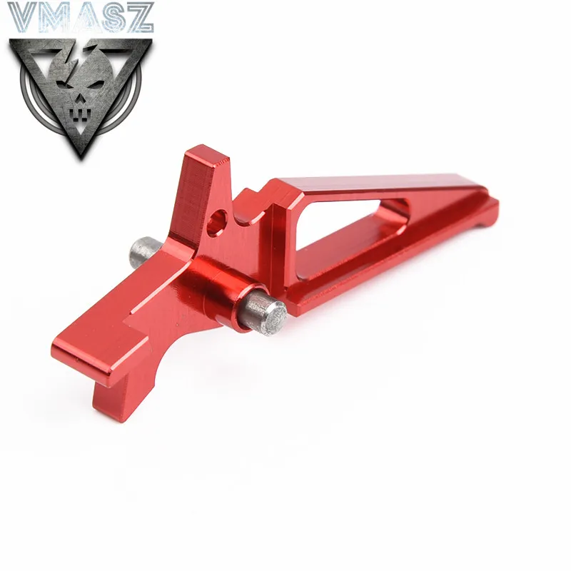 Тактический CNC алюминиевый конкурентоспособный триггер для M4 M16 AEG серии охотничьи внутренние части черный красный синий серебристый