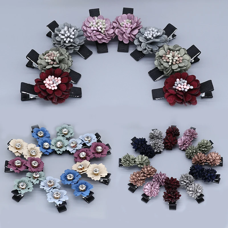 Женские заколки для волос CYHGM в Корейском стиле с цветами D09-4 |