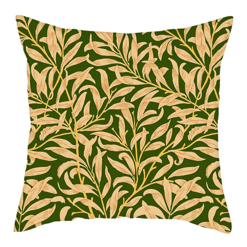 

Fuwatacchi Colorful Flower Pattern Pillow Cover Christmas Decor Cushion Cover for Home Sofa Decorative Throw Pillowcases 45*45cm