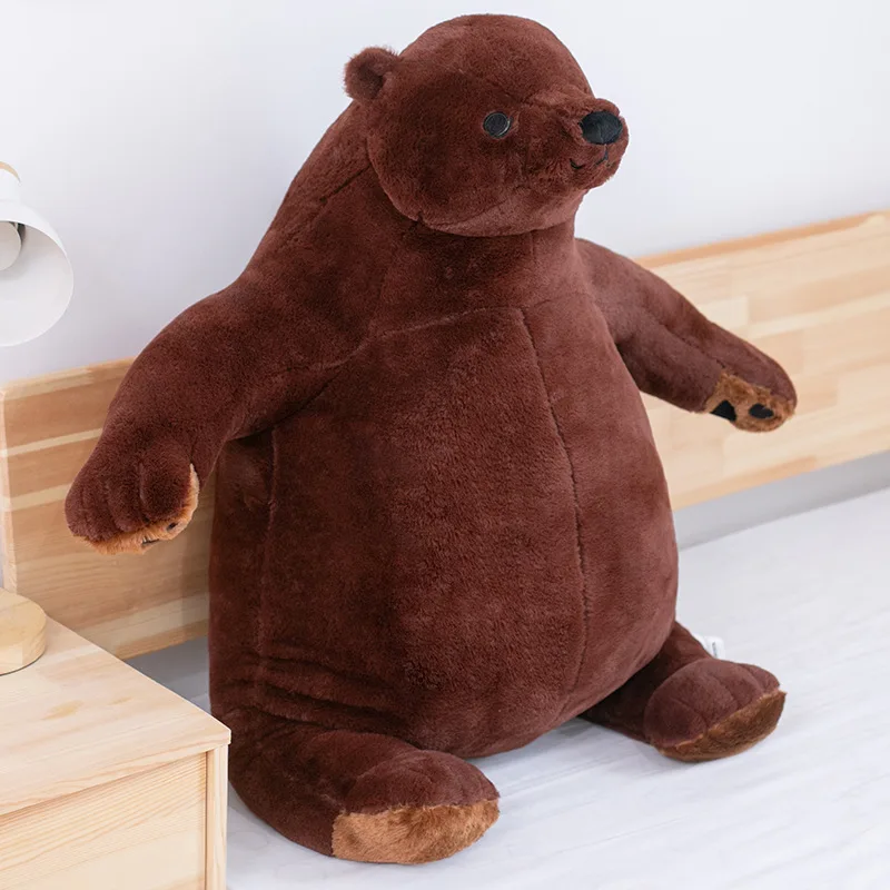 

100cm big brown bear doll soft, full and cute birthday gift for child girlfriend Christmas gift