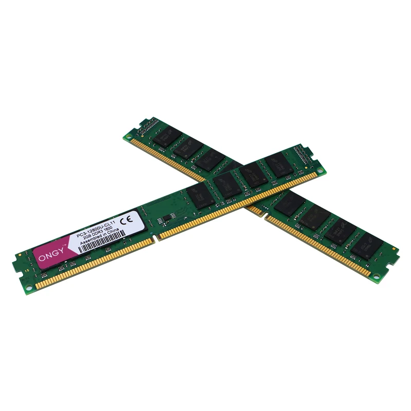 Оперативная память ONGY DDR3, 2 Гб, 1600 МГц, для настольной памяти, 240pin, 1,5 в, Новая Память DIMM для компьютера, оперативная память PC3L-1600U ddr 3 для Intel и AMD
