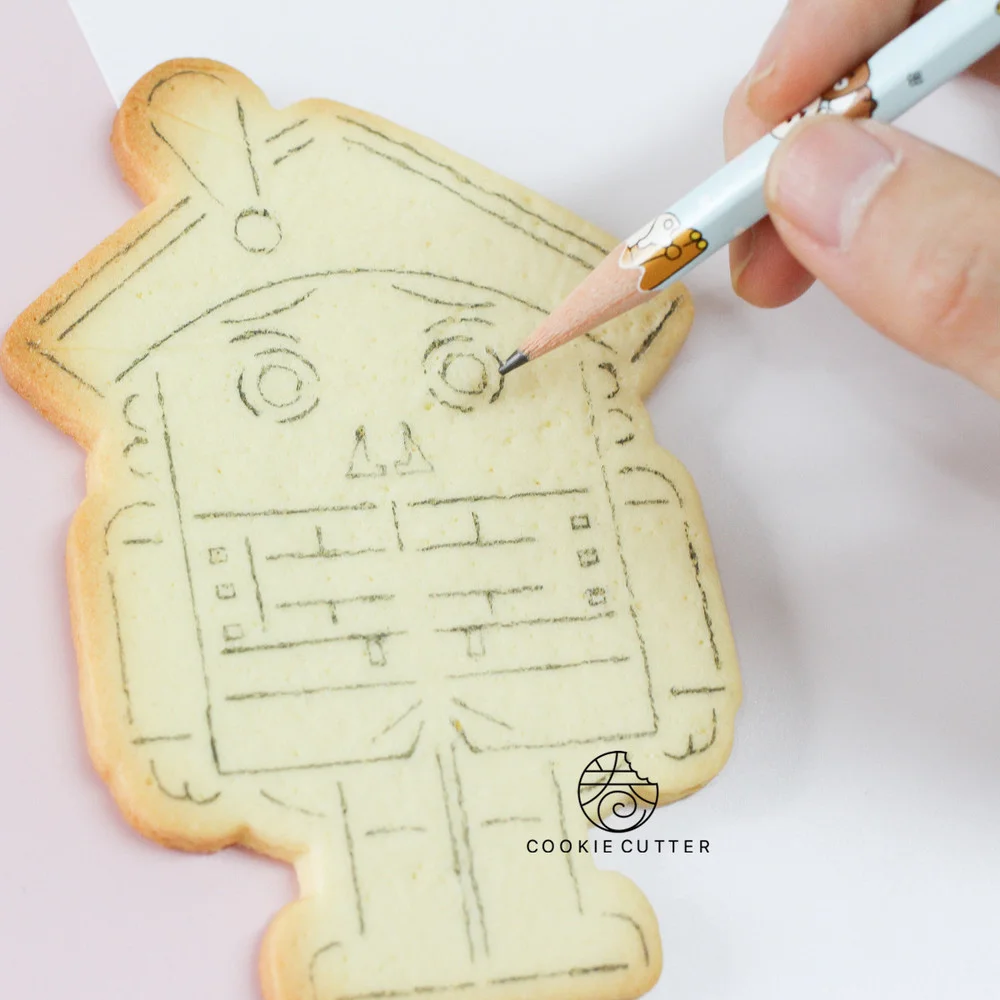 

1Pc Edible Drawing Pencil Sugar Cookies Pencil Line Drawing Pen Fondant Icing Biscuit Hand-painted Baking Tool Cake Coloring Pen
