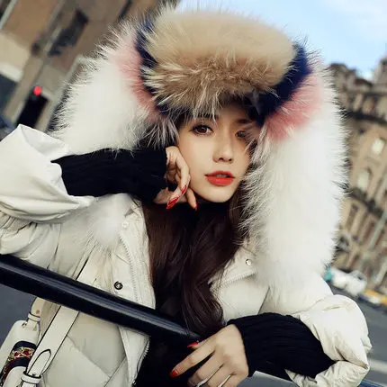 AYUNSUE высокое качество пуховик на утином пуху женские теплые толстые парки