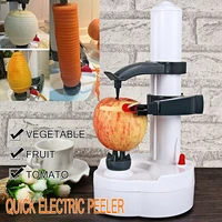 multifunction electric peeler for fruit vegetables automatic stainless steel apple peeler kitchen potato cutter machine for home