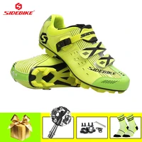 sidebike cycling shoes mtb sapatilha ciclismo men women spd pedals self locking ultralight chaussures vtt homme riding sneakers