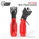 Многофункциональный гаечный ключ, гаечный ключ, смеситель 18 в 1, установочный инструмент для раковины, торцевой ключ для крана, инструменты для кухни, ванной комнаты