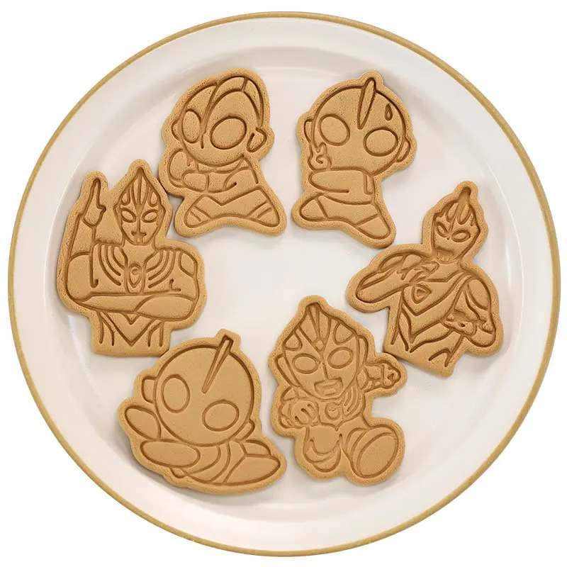 

Altman cartoon peripheral Cookie Mold household baking 3D stereo pressing frosting turning sugar mold