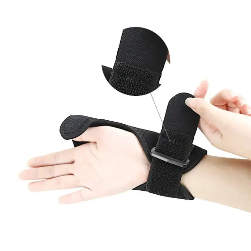 Регулируемый компрессионный стабилизатор для большого пальца шарнирная