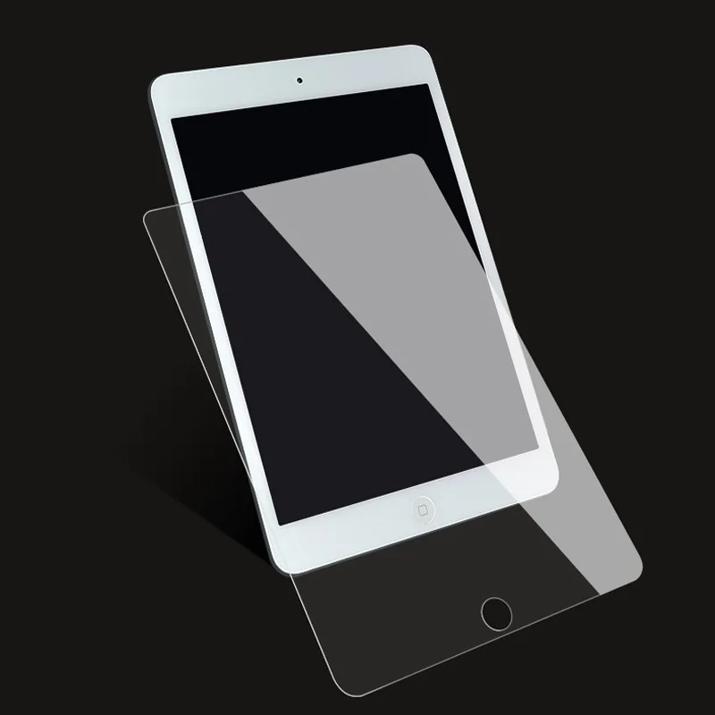 9H закаленное стекло для iPad 10,2 дюймов 2.5D полное покрытие экрана протектор для iPad Pro 11 Air 2 3 MiNi 5 4 3 2 стекло
