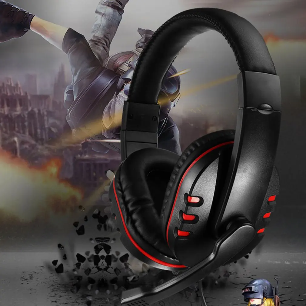 Проводные наушники 3 5 мм/USB кожаные амбушюры стерео Бас шумоподавление гарнитура