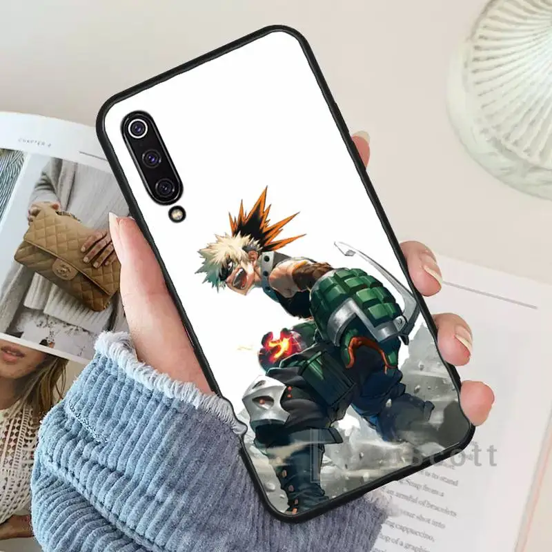 

Bakugou Todoroki My hero academia Phone Case For Xiaomi Redmi 7 9t 9se k20 mi8 max3 lite 9 note 8 9s 10 pro