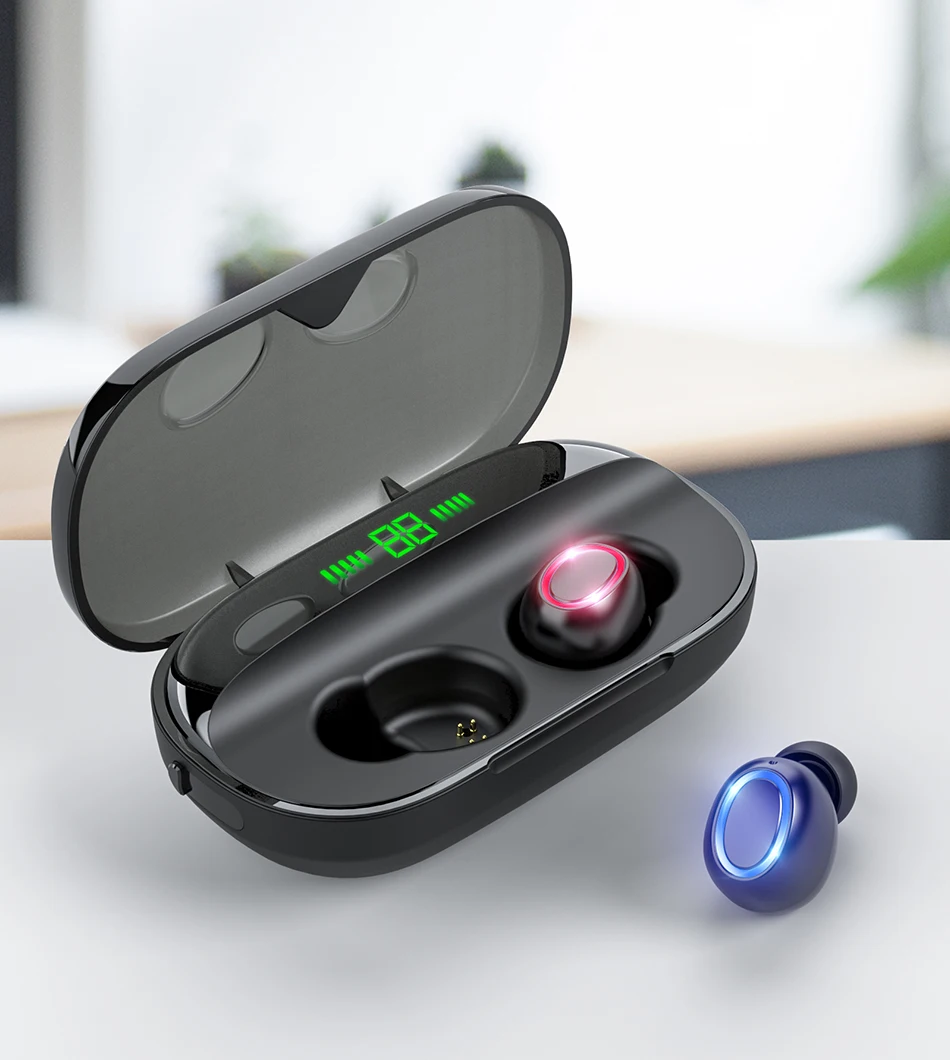 Беспроводные bluetooth-наушники ROCK HD с объемным стерео шумоподавлением, игровая гарнитура с микрофоном, водонепроницаемые наушники